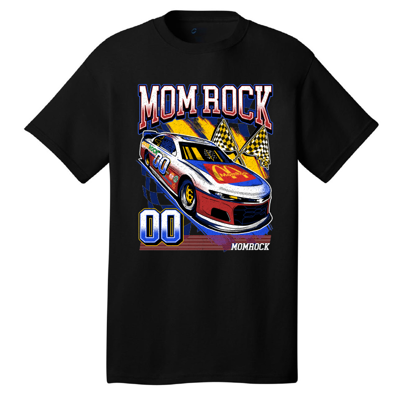 Mom Rock Racer 1 T-Shirt