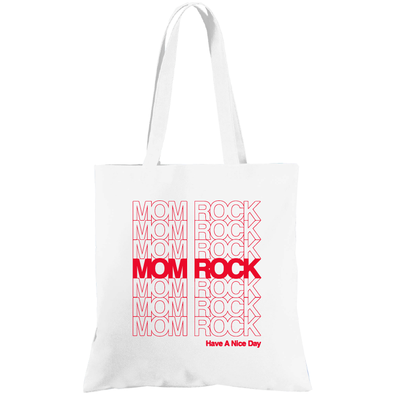 Mom Rock Tote Bag