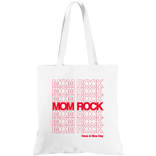 Mom Rock Tote Bag